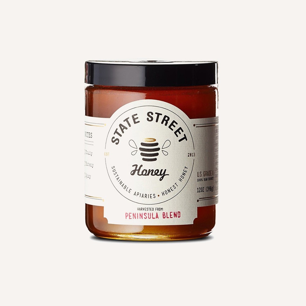 Sourwood Honey Raw Comb Harvested Wildflower